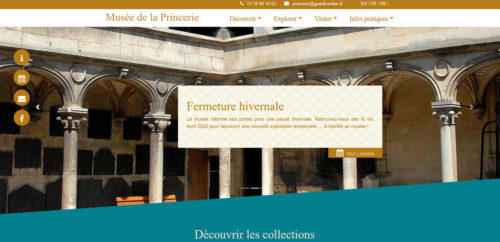 Le site du Musée de la Princerie